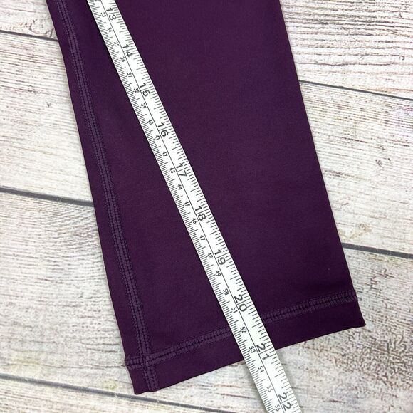 Ziya Active Purple Cropped Leggings Pants Workout Size 4 - Picture 10 of 10